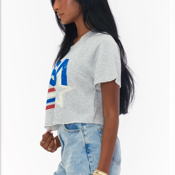 Show Me Your Mumu, Jimmy Crop, size large, NWT - Picture 2 of 3